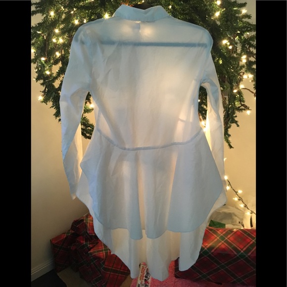 🆕COTTON TUXEDO FRILL SHIRT🆕 - Picture 7 of 8